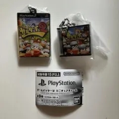 【未開封】ゲームパッケージ ミニチュアチャーム サルゲッチュセット