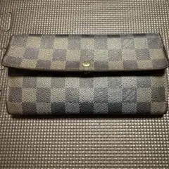 ルイヴィトン ダミエ エベヌ　ポルトフォイユ 長財布　ブラウン
