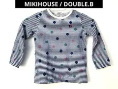 【ミキハウス /DOUBLE.B】 長袖カットソー Tシャツ120cm