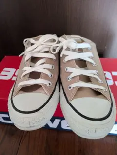 CONVERSE ALL STAR ベージュ スニーカー size24.5cm