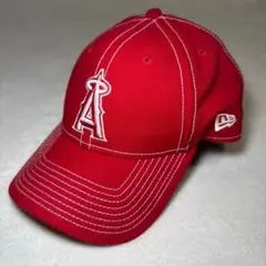 NEW ERA ニューエラ 9FORTY エンゼルス キャップ 赤 MLB 刺繍