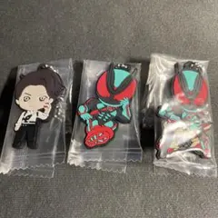 仮面ライダーゼッツ カプセルラバーマスコット 3個セット