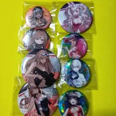 勝利の女神缶バッジ8個セット