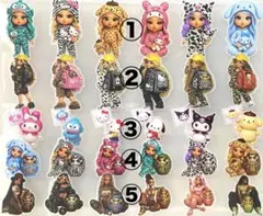 【b】ロールシール 切り売り おすそ分け リオ Bratz アメステ シール
