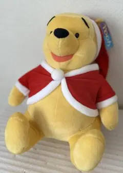 新品♥︎Disney プーさん♥︎サンタ服 ぬいぐるみ