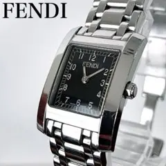 稼働 FENDI 腕時計 7000L スクエア サーモンピンク クラシコ 926 FENDI フェンディ 7000L クラシコ 12P ダイヤモンド 腕時計 PGP