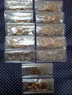 チャーム用、キーホルダー用リング24個（最終値下げしました）