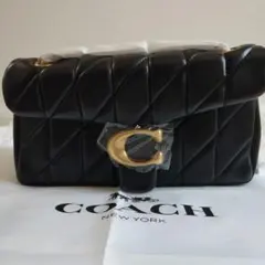 ✨COACH✨ タビーショルダーバッグキルティングブラック26CP150新品‼️のサムネイル