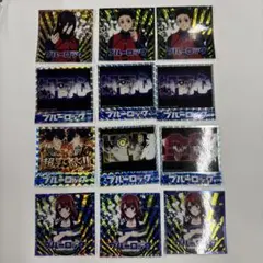 ブルーロック ホログラムステッカー 12枚セット