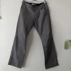 OAKLEYゴルフパンツ36XL薄手ピンクロゴグレー