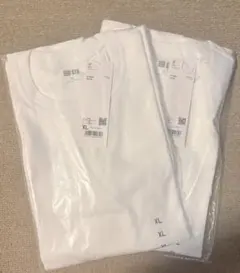 UNIQLO クルーネックT XL 00 White