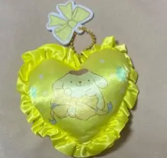 ポムポムプリン ハート型ストラップ