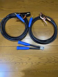 溶接キャプタイヤ ホルダー側14m アース側10m ジョイント付き - メルカリ