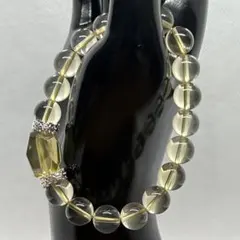 ⬛︎【高透明感】スターシトリン デザインブレスレット 約10㎜ 天然石