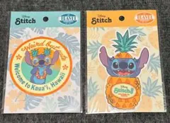 Disney スティッチ トラベルステッカー 2種まとめ売り