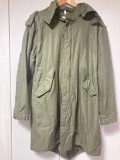 ミリタリー　ロングジャケット　コート　中古