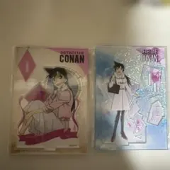 新品　名探偵コナン　毛利蘭　アクリルスタンド　まとめ売り　2点セット