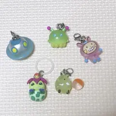 めじるしアクセサリー　キッコロ　デジモン　UFO　宇宙人A　ガチャガチャ　まとめ