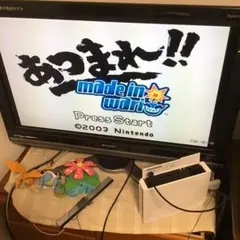 あつまれ！！ メイド　イン　ワリオ　ゲームキューブ　起動確認済み