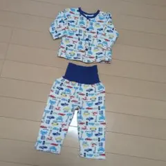 ベビーパジャマ 　車柄　90