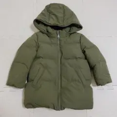 最終価格‼️UNIQLO ユニクロ‼️90 カーキー　ダウンジャケット　ダウンコート