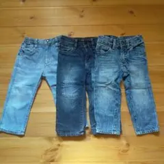 本格デニム3点セット ✩.*˚ ベビーギャップ 2枚＋ラングラー1枚 男の子