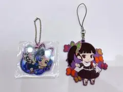 鬼滅の刃 胡蝶しのぶ 栗花落カナヲ 2個セット アクキー ラバスト