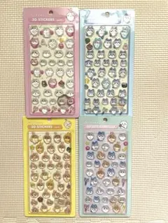 ちいかわボンボンドロップシール4枚セット　海外製品