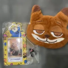 ズートピア H賞 カードホルダー＆カードセット クロウハウザー　指輪　ニック
