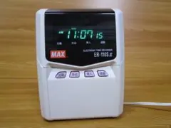 極美品 MAX ER-110S5C タイムレコーダー 集計機能 - メルカリ