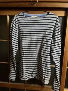 AIGLE ストライプ 長袖Tシャツ