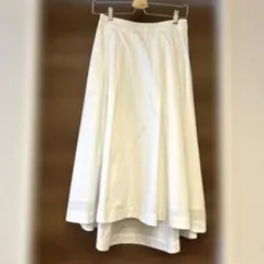 ROPE フレアスカート ホワイト 38サイズのサムネイル