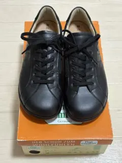 ［新品・未使用］FinnComfort スニーカーブラック3.5(23.0cm)のサムネイル