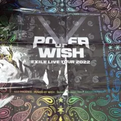 EXILE POWER OF WISH バンダナ　黒