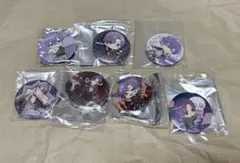 志麻缶バッジ 8個セット(キラ3個入り)