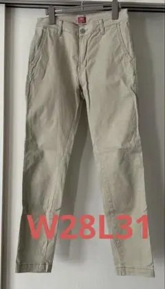 Levi's ベージュ W28 L32 XX CHINO スタンダード テイパー