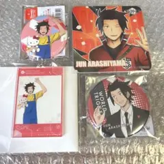 ワールドトリガー 缶バッジ　アクキー　コースター　嵐山准