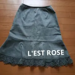 L'EST ROSE フレアスカート Mのサムネイル