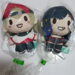 プロセカ　ふわぷちマスコット　小豆沢こはね‎ 白石杏　壊れたセカイと歌えないミク