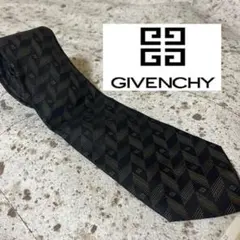 【美品】GIVENCHY ジバンシー　ネクタイ　シルク　総柄