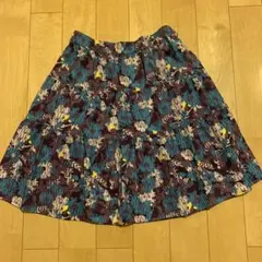 BEAMS スカート　花柄