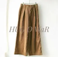 HUG O WaR コーデュロイ　ワイドパンツ