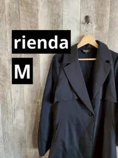 rienda リエンダ スプリングコート M ブラック