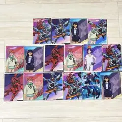 機動戦士ガンダム　ジークアクス　クリアビジュアルポスター　16枚セット