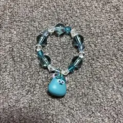 モンスターズインク サリー ビーズブレスレット - メルカリ