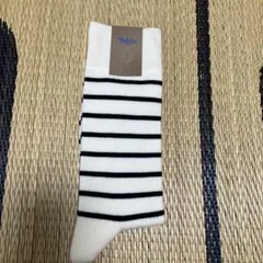 Tabio MEN メンズ ボーダーソックス 25-27cmのサムネイル