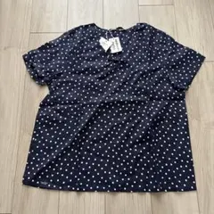 マドモアゼルノンノン　新品タグ付き半袖ブラウス マドモアゼルノンノン 新品タグ付き半袖ブラウス マドモアゼル