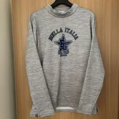 FILA GOLF メンズ ハイネックシャツ グレー L