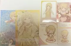 学園アイドルマスター 学マス 藤田ことね ポストカード コースター カード