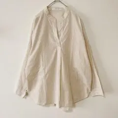 【美品✨】【AMERICAN HOLIC】スキッパードロップショルダーシャツ M
